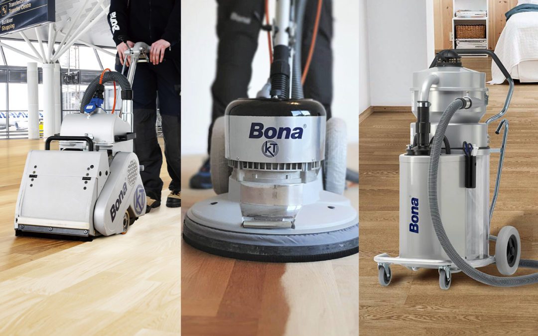 Obra mais ágil e sem sujeira! Conheça as máquinas Bona