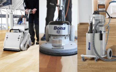 Obra mais ágil e sem sujeira! Conheça as máquinas Bona