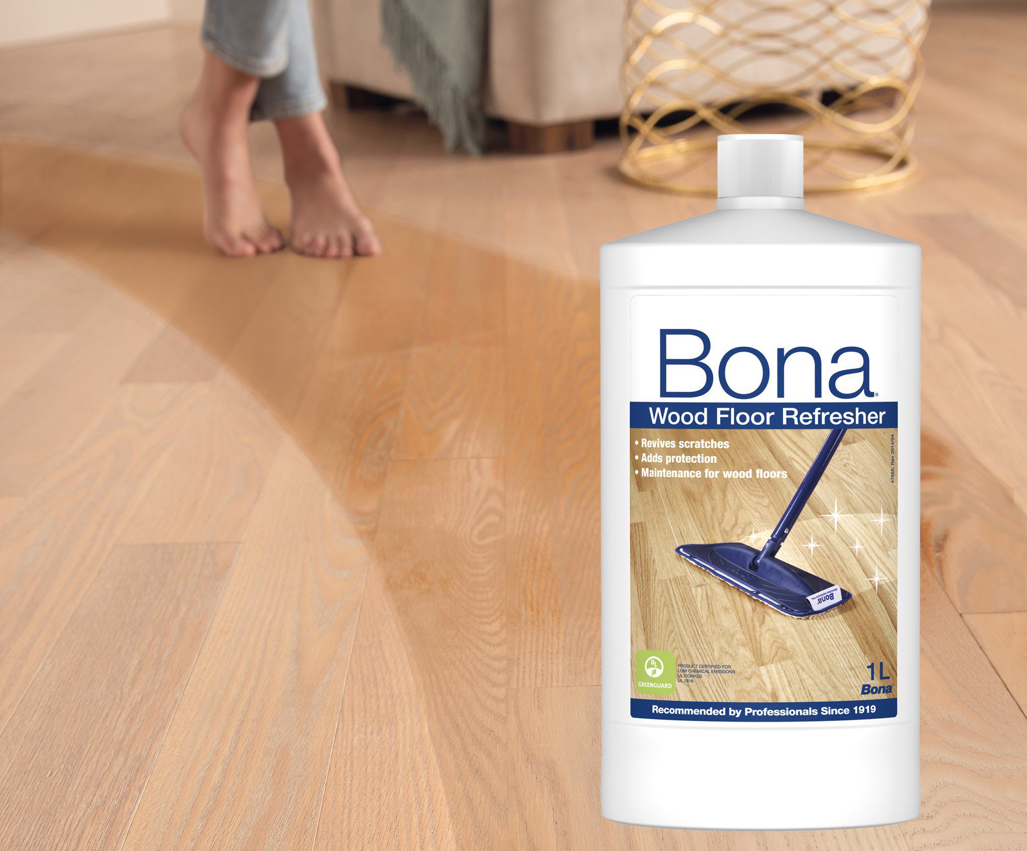 Bona refresher renovador de piso madeira
