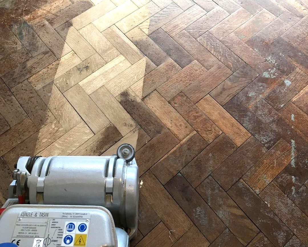 piso madeira taco renovação de deck