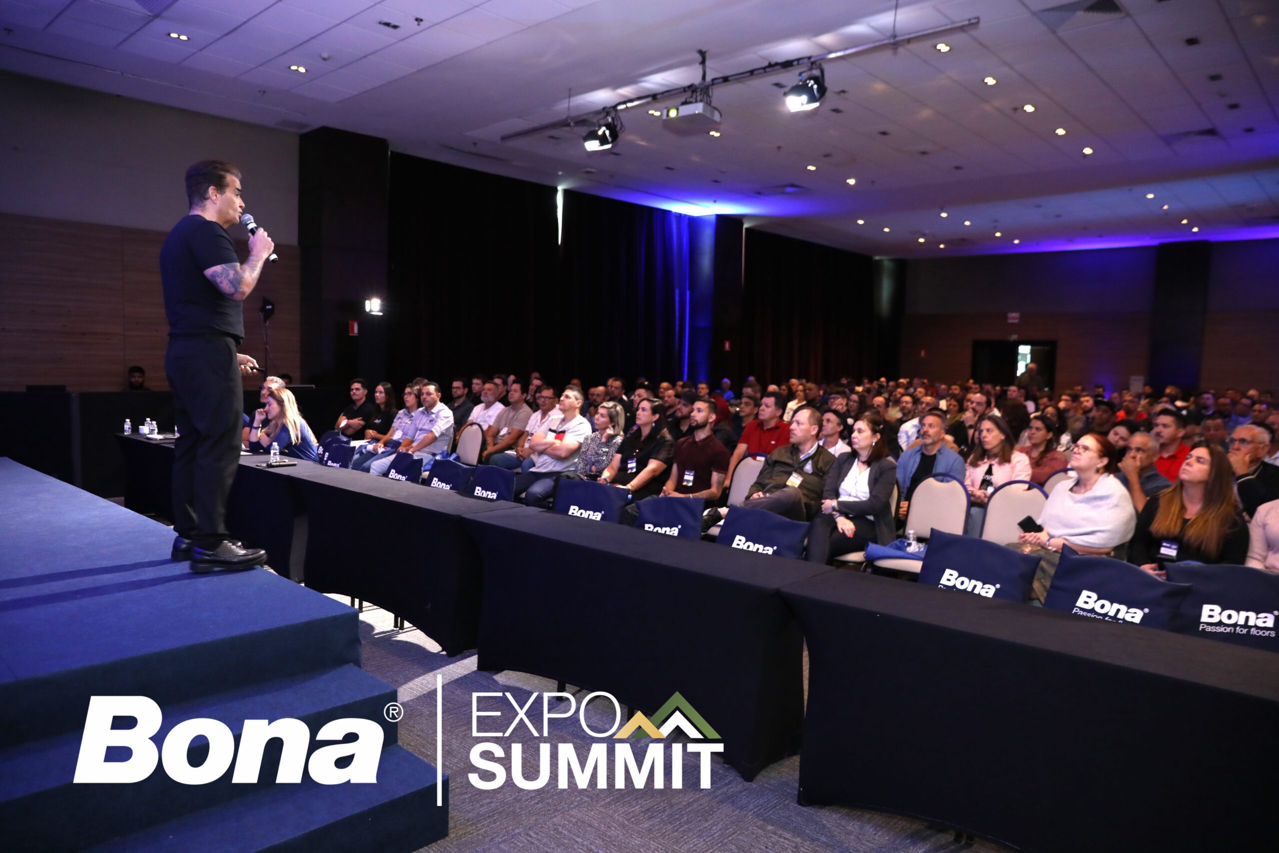 Evento Bona Expo Summit renovação de deck